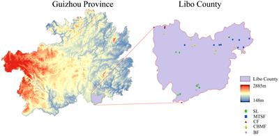 Variations in species diversity patterns and community assembly rules among vegetation types in the karst landscape